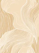 Abstracte illustratie van vloeiende lijnen in beige tinten