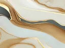 Abstract agaat marmerschilderij in goud en antraciet