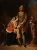 Albrecht Beiling neemt afscheid van vrouw en kind van Jan Hendrik van de Laar: portret