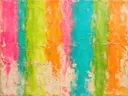 Meswerk schilderij, banen in Tropisch Fruit