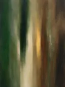 Nevel schilderij, banen in Mos en Oker