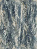 Action painting schilderij, banen (drip) in inkt en steen