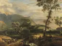 Berglandschap van Roelant Roghman: landschap
