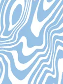 Abstract blauw marmer swirl schilderij