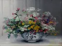 Bloemstilleven van Gustave Max Stevens: stilleven