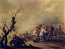 Cavalry skirmish van Pieter Meulener: figuren