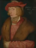 Count Philip Bellicosus van Hans Baldung Grien: portret