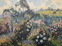 De dahlia's van Robert Antoine Pinchon: landschap