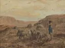 De herder van Marius Bauer: landschap