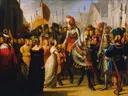 De intocht van keizer Maximiliaan I in Gent van Anton Petter: figuren
