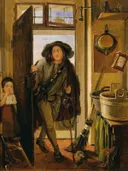 De ketellapper in de keuken van Adam Brenner: figuren met herberg