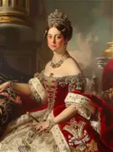 Klassiek schilderij 'De Kroningsjapon'