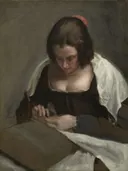 De naaister van Diego Velázquez: portret