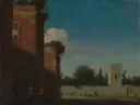 De stadsmuren van Rome van Goffredo Wals: stad