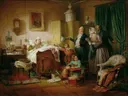 De zieke muzikant van Eduard Ritter: figuren