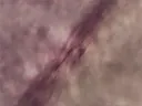 Kleurvelden schilderij, diagonaal in pruim