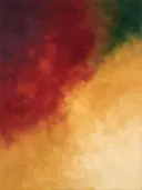 Kleurvelden schilderij, diagonaal in granaatappel