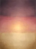 Nevel schilderij, drievoudige horizon in Carnaval Middernacht