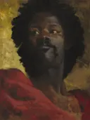 Een Abessijnse stamhoofd van Henri Regnault: portret