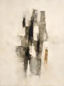 Schilderij: fragmentarische verticaal