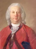 Frederik Hansen de Liliendal (Perroneau) van Jean-Baptiste Perronneau: portret met man