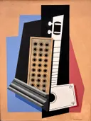 Gitaar en accordeon van Gotogo: stilleven