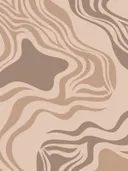 Abstract golvend marmerpatroon in bruine en zandkleurige tinten.