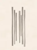 Abstracte verticale lijnbundels op crème achtergrond