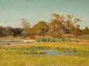Herfstlandschap van Edward Herbert Barnard: landschap