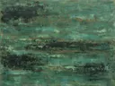 Meswerk schilderij, horizontale lagen in Koper en Patina