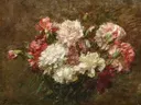 Œillets 1904 van Henri Fantin-Latour: stilleven