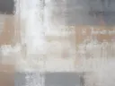 Minimalistisch abstract schilderij met kleurvlakken in grijs en beige