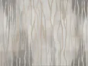 Abstract schilderij met marmerachtige aders in beige en grijs