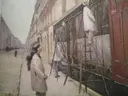 Peintres en bâtiment van Gustave Caillebotte: stad