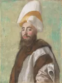 Portret van een grootvizier van Jean-Étienne Liotard: portret