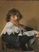 Portretschilderij 'Portret van een Man' naar Frans Hals