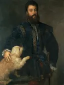Portret van Federico II Gonzaga van Titian: portret