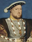 Portret van Hendrik VIII van Engeland van Hans Holbein the Younger: portret