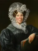 Portret van Maria Geertruida Snabilié van Pieter Bartholomeusz Barbiers: portret