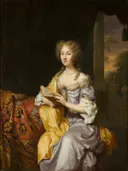 Portret van Petronella Boogaart van Jan Verkolje: portret