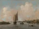 Riviergezicht van Jan van Goyen