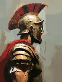 Portret van een Romeinse centurion