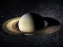Saturnus met ringen