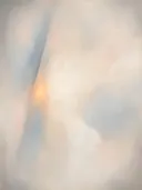 Nevel schilderij, steile diagonaal in Scandinavisch Bleek