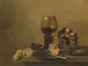 Stillevenschilderij 'Stilleven met Roemer en Citroen' naar Willem Claesz Heda