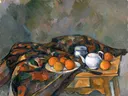 Stilleven met theepot van Paul Cézanne: stilleven