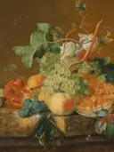 Stillevenschilderij 'Stilleven met Vruchten' naar Jan van Huysum