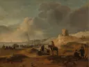 Strandgezicht van Egbert van der Poel: landschap