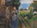 Summer Evening van Edvard Munch: portret