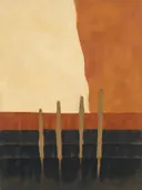 Abstracte vlakken, schilderij